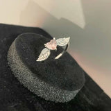 Heart wings ring (adjustable)