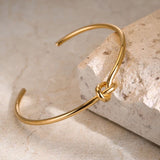 Golden knot cuff