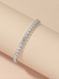 Tennis bracelet (square)