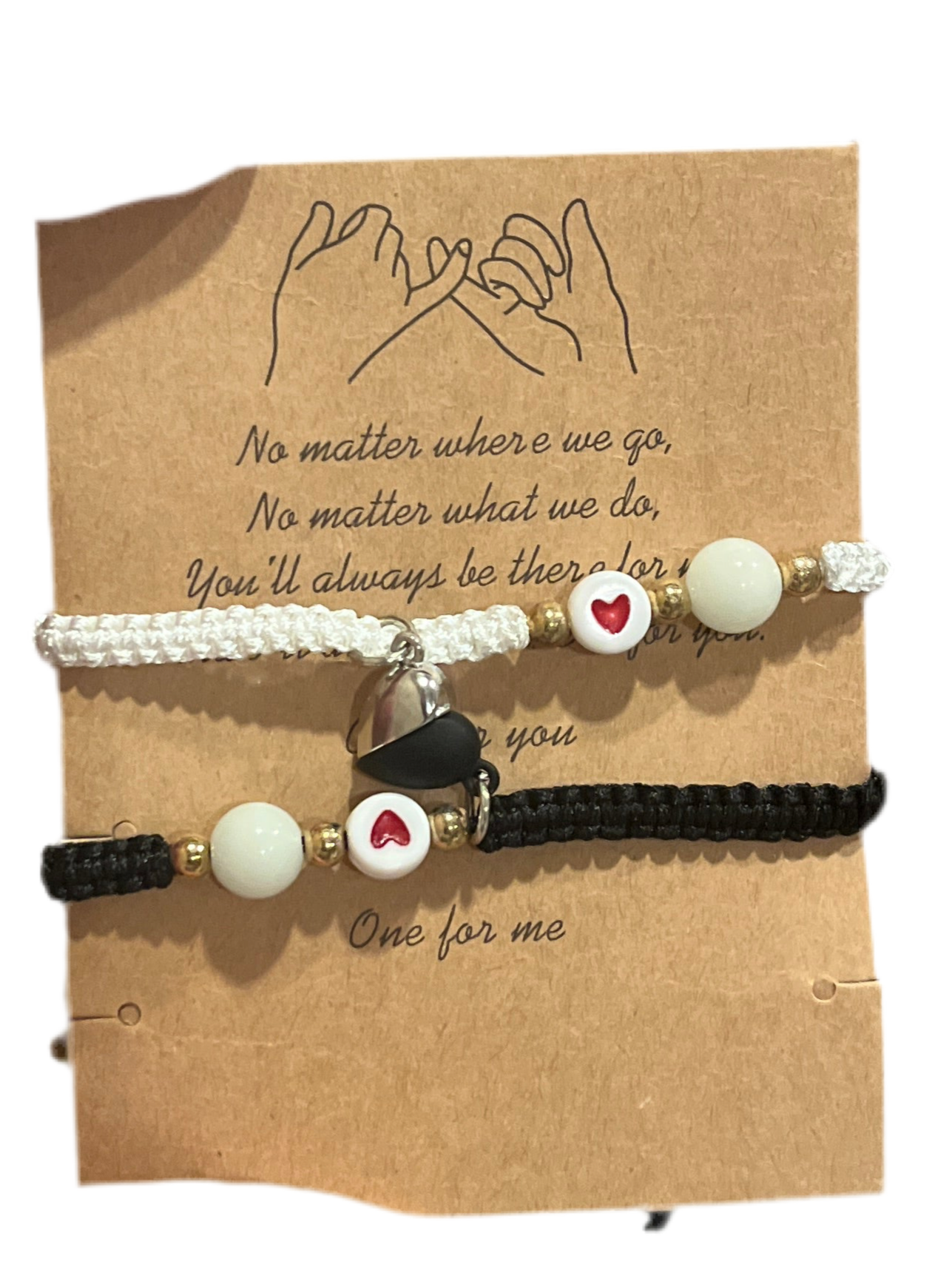Soulmates magnetic matching bracelets
