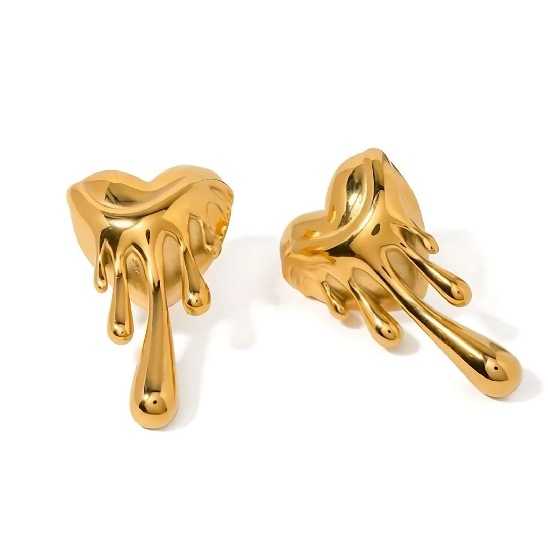Melt my heart earrings