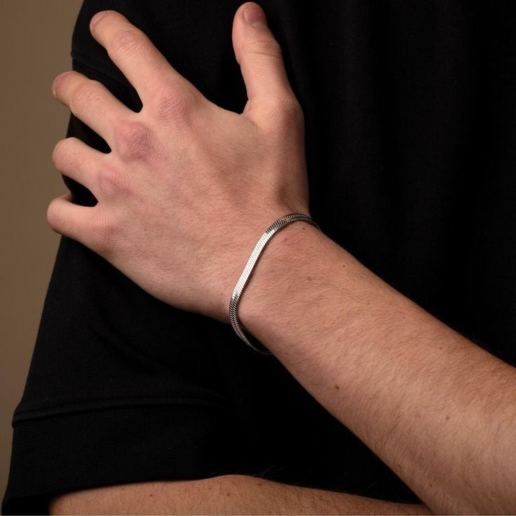 Matching snake bracelets