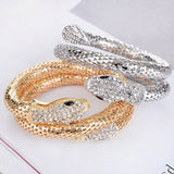 Sparkling snake wrap (Silver)