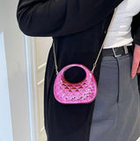 Textured mini purses