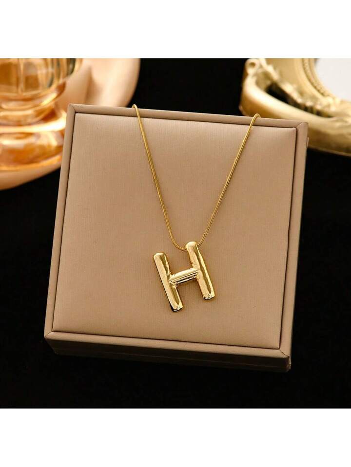 Alphabet bubbly bobble necklaces