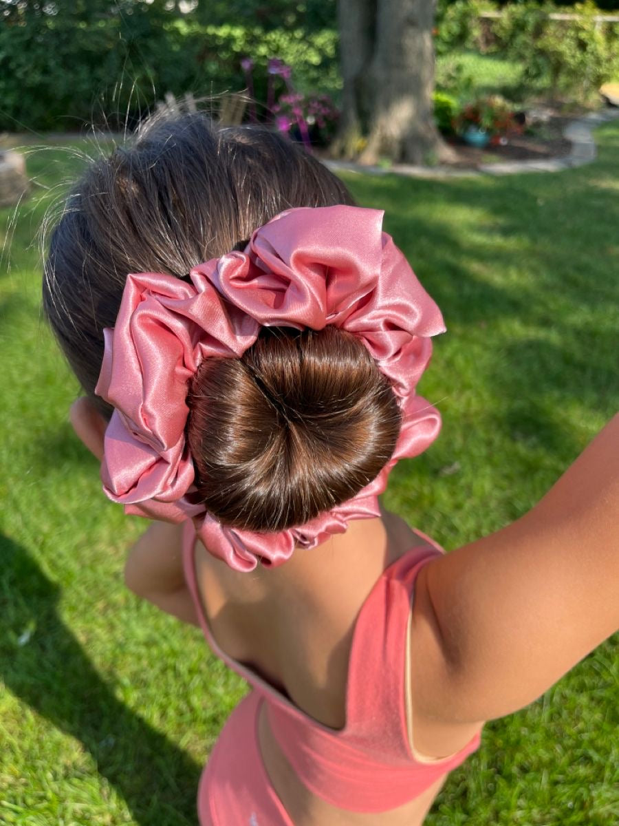 XXL Big Premium satin scrunchie (random colour)