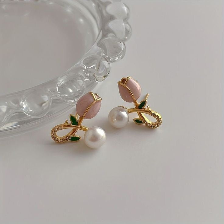 Tulip earrings