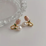 Tulip earrings