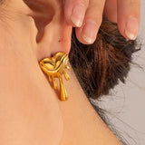 Melt my heart earrings