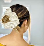 XXL Big Premium satin scrunchie (random colour)