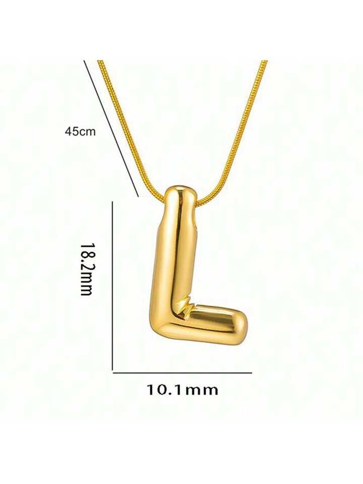 Alphabet bubbly bobble necklaces