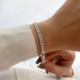 Tennis bracelet (rectangle)