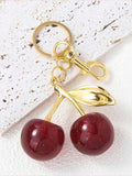 Cherry luxe bag charm🍒