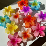 Bloom hair claw clip - Big Size (random colour)