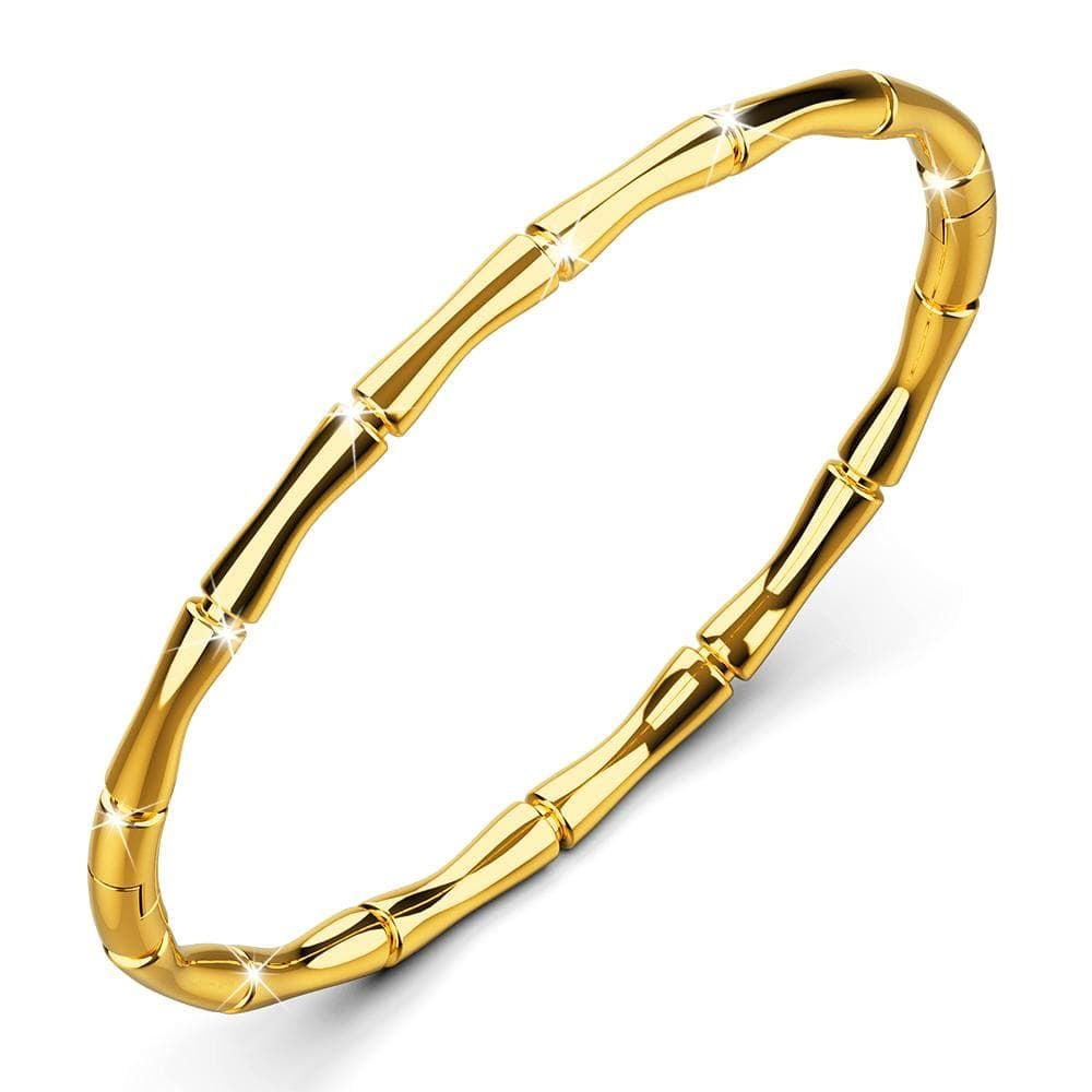 Golden Bamboo luxe bracelet