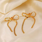 Bow earrings