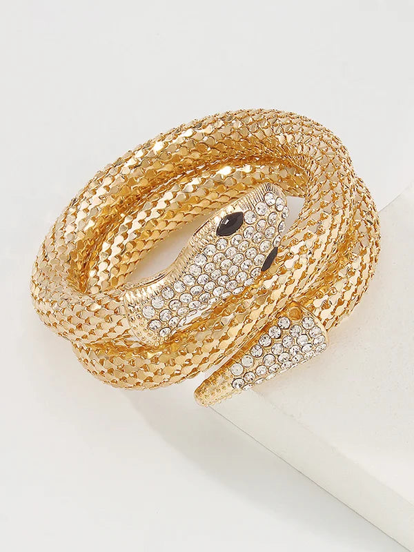 Sparkling snake wrap (Golden)