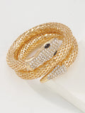 Sparkling snake wrap (Golden)