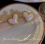 Heart of gold earrings