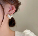 Heart of gold earrings