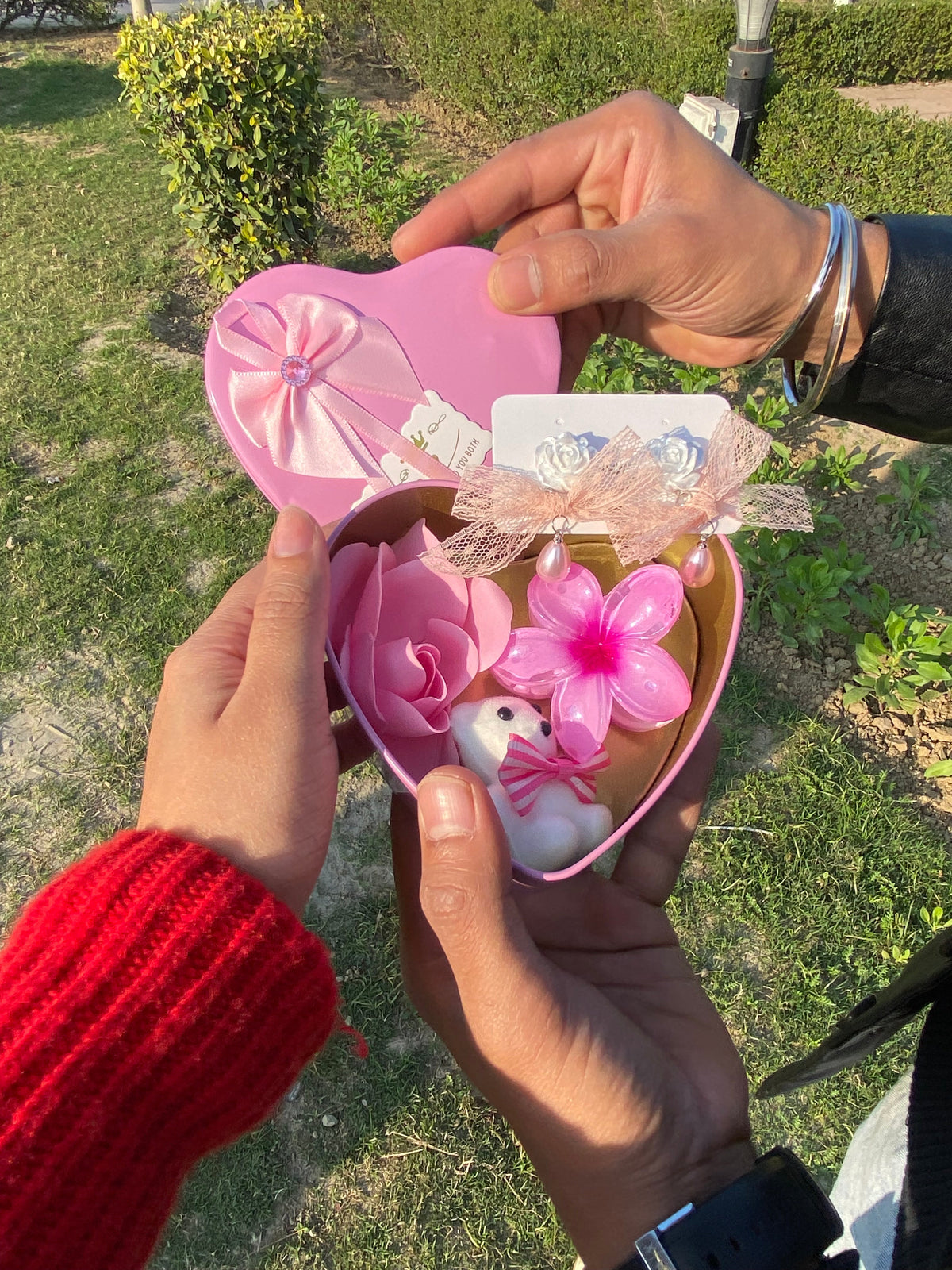 Blush bloom gift box