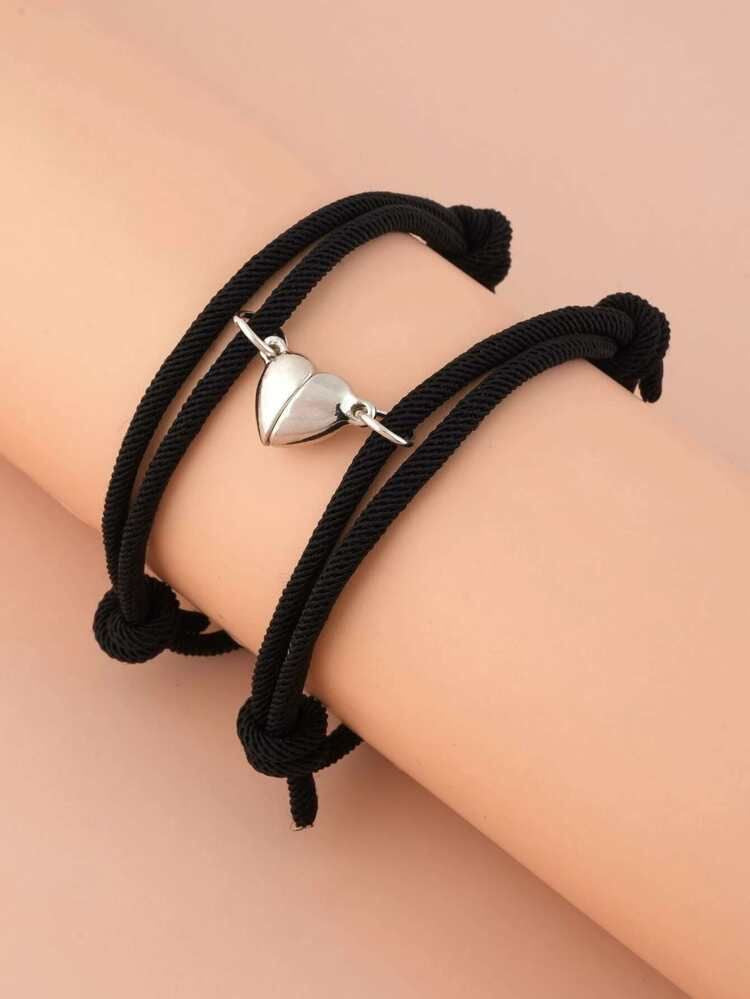 Forever knot couple bracelets