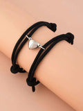 Forever knot couple bracelets