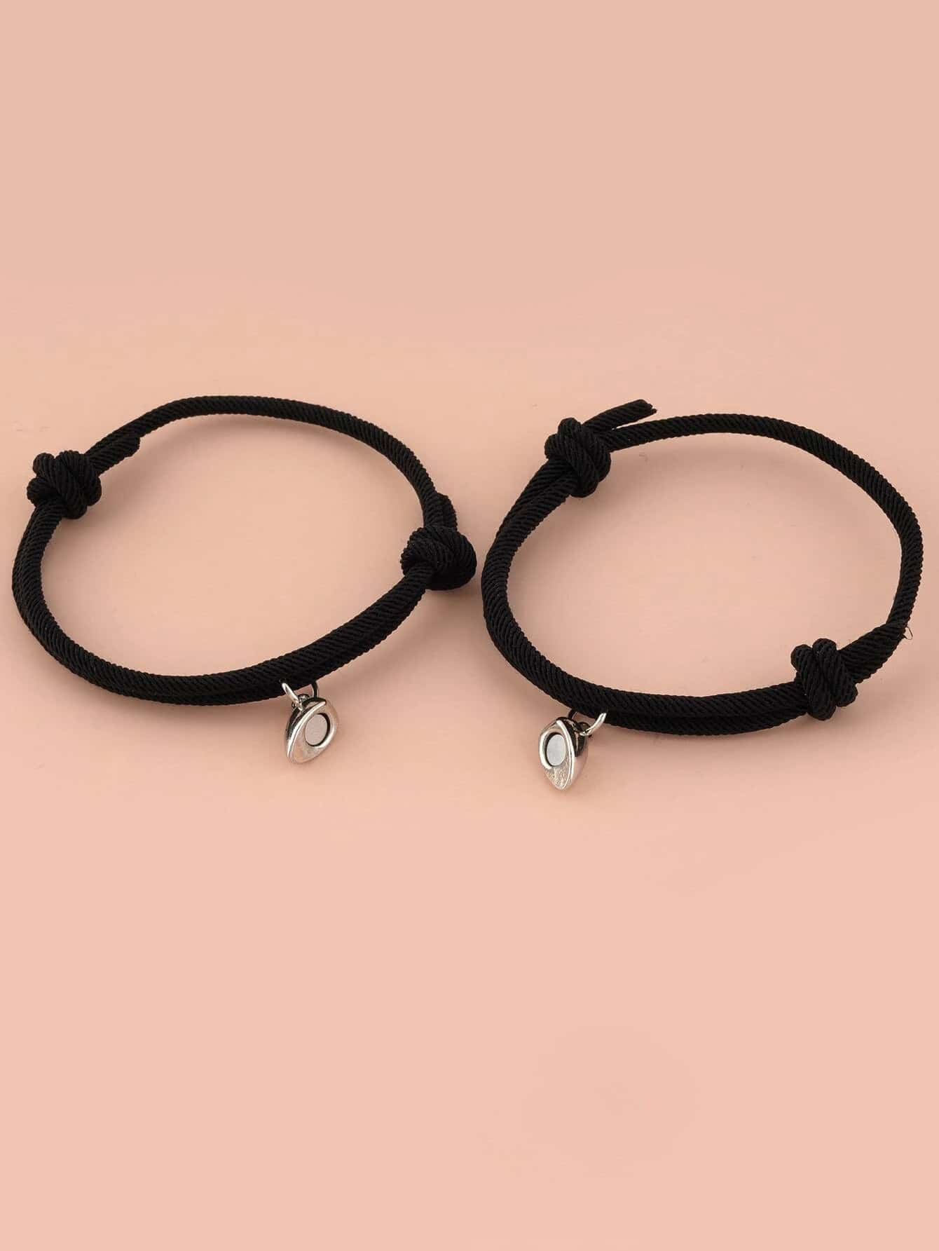 Forever knot couple bracelets