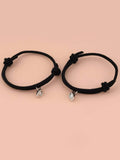 Forever knot couple bracelets