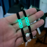 I Heart U glow couple bracelets